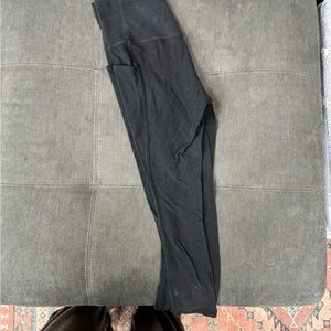Athleta Black Salutation 7/8 High-Rise Tights